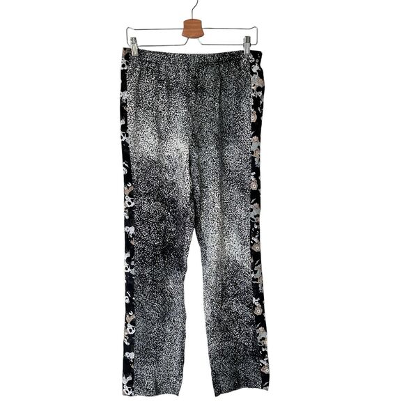 KENZO Paris Sand Silk Anthracite black and white speck Size 38 US 6 - Picture 1 of 12